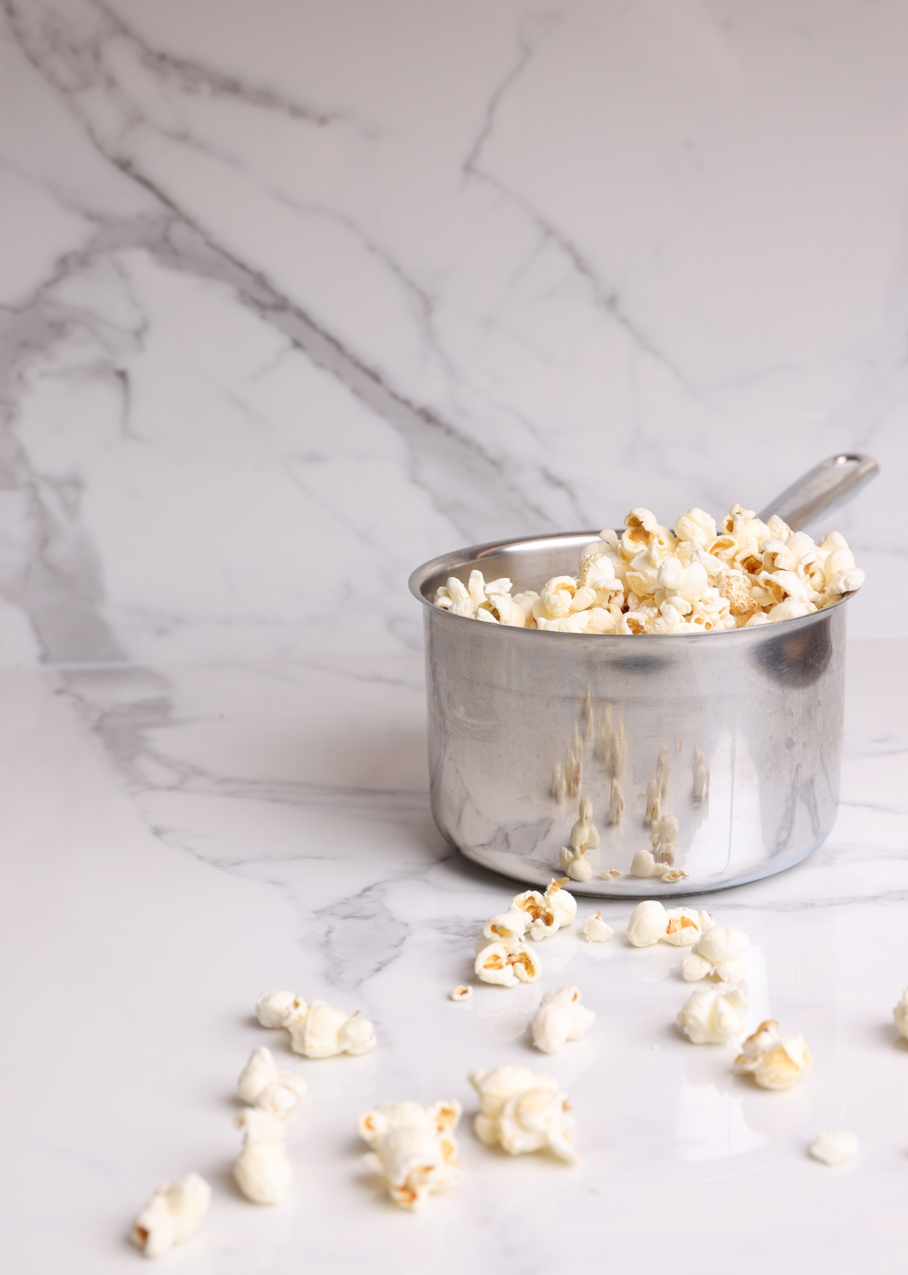 Kök kakel popcorn kastrull