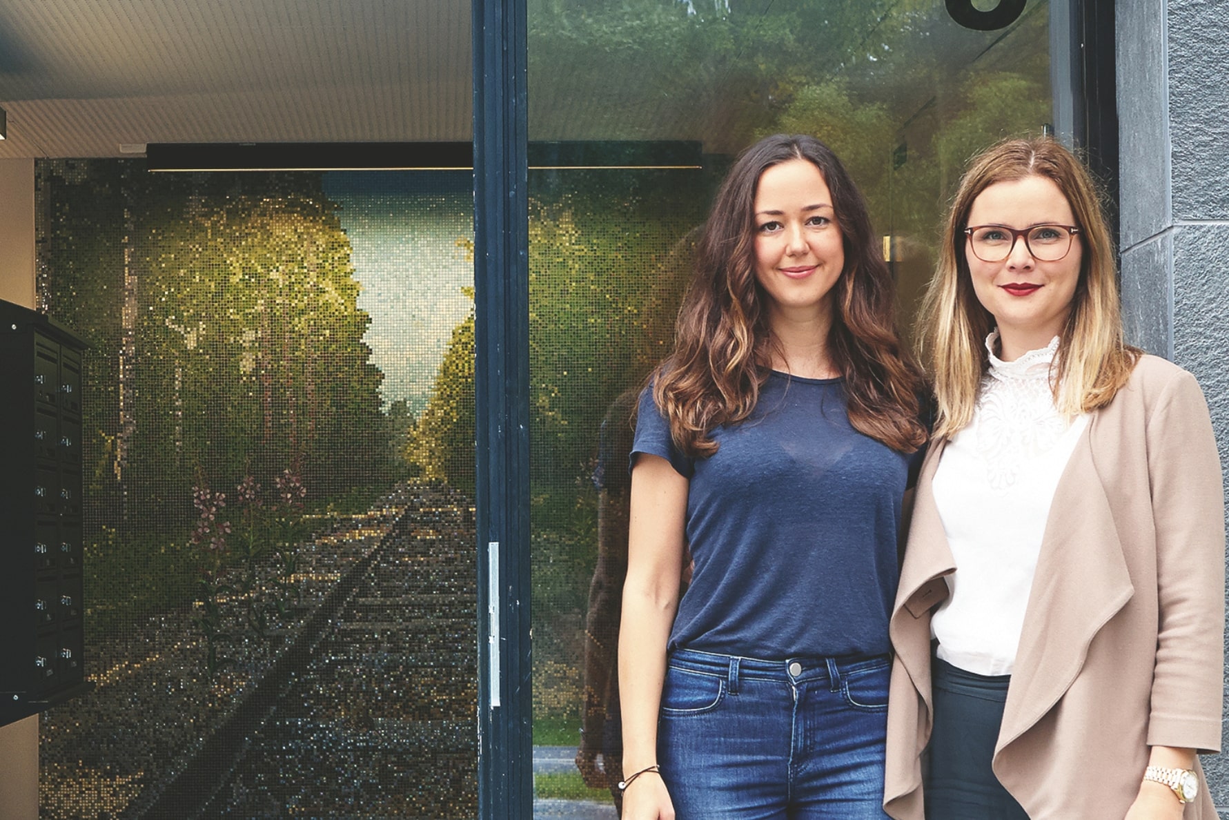 Hanna Westin Skogh och Emelie Solklippa driver Mosaic Sweden.